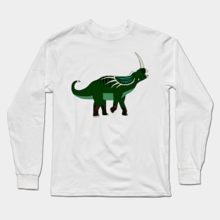 Styracosaurus (Fullbody) Long Sleeve T-Shirt